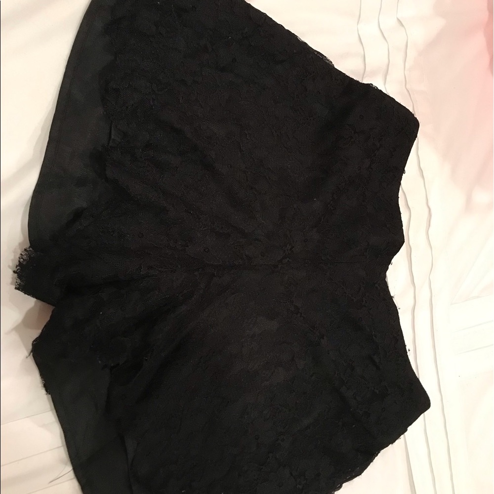 Black shorts